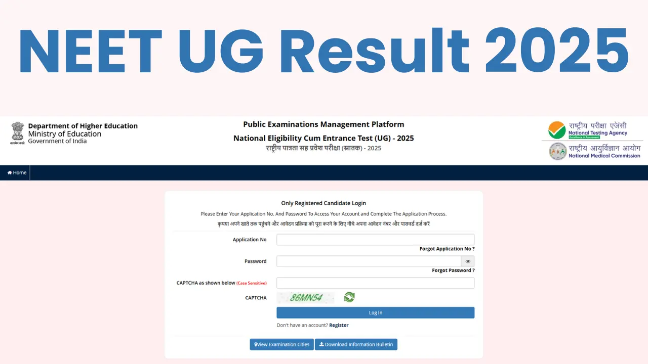 NEET UG Result 2025